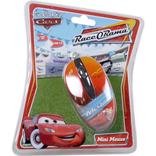 Disney Cars Ενσύρματο Mini Ποντίκι Πολύχρωμο DSY-MM230